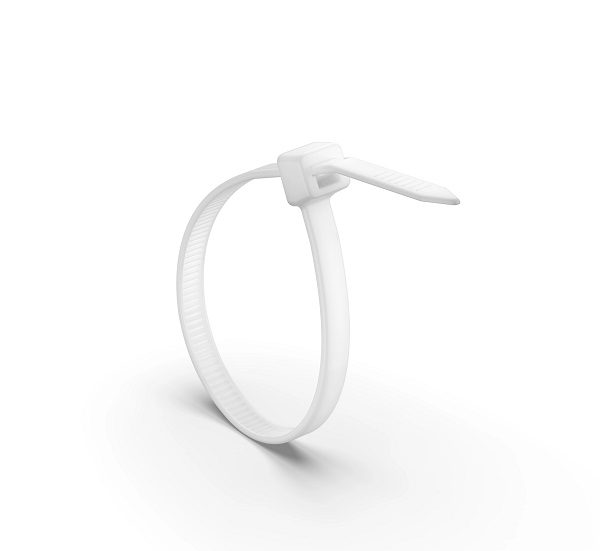 White Plastic Ties for Solving Common Household Problems!